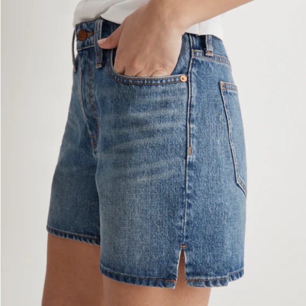 Madewell Relaxed Mid-Length Denim Shorts